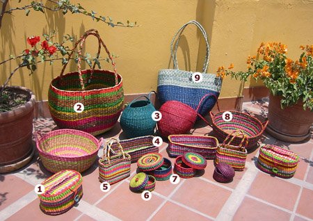 Notre gamme de paniers